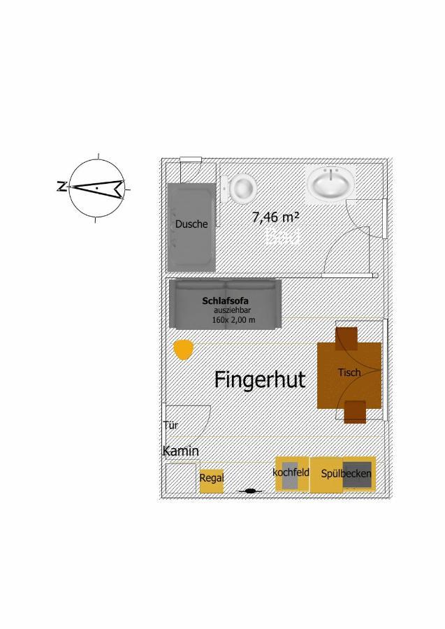 Ferienhof Ziegler - Studio Fingerhut Baiersbronn Luaran gambar